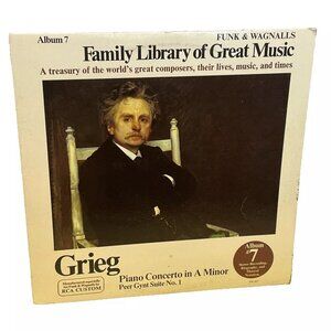 Piano Concerto In A Minor Peer Gynt Suite No. 1 (Vinyl, 1976) RCA Custom FW-307